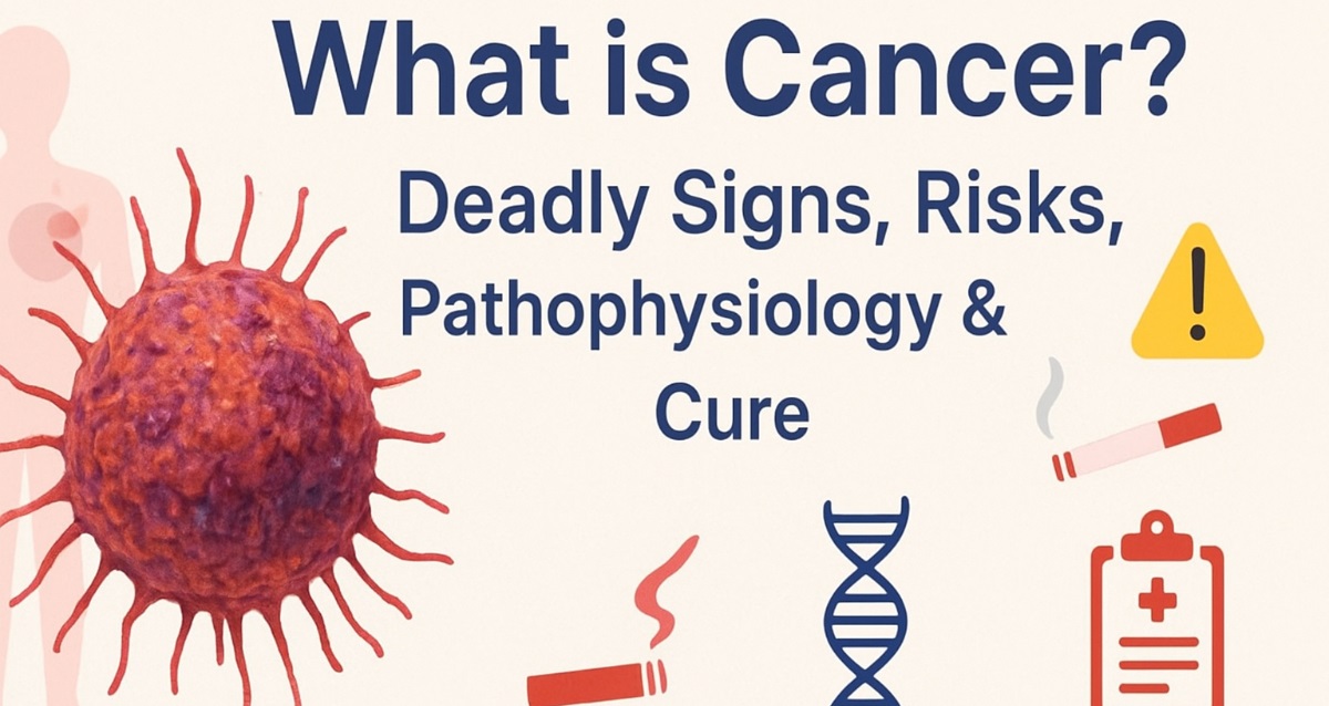 "What is Cancer - Signs, Risks, Pathophysiology and Cure"